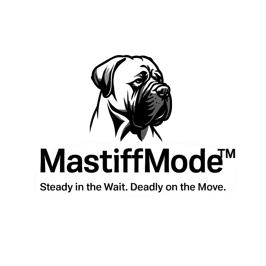 MastiffMode mastiff company mark and tagline